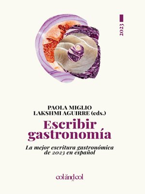 cover image of Escribir gastronomía 2023